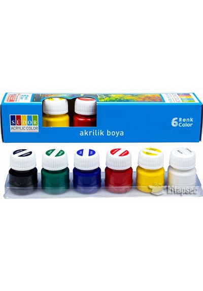 Südor Akrilik Boya Seti 20ml 6 Renk